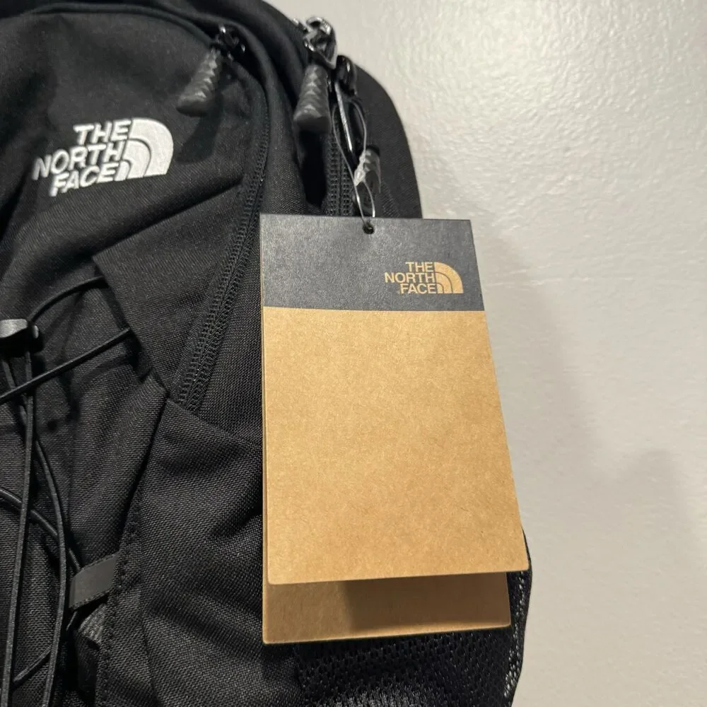 NWT North Face Jester Backpack Black FlexVent Laptop School Travel Daypack Hike - Picture 10 of 11